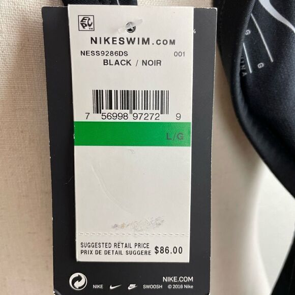 NWT Nike Convertible Swim Top Size L - Picture 8 of 8